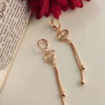 گوشواره آویز قلبی ژوپینگ