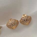 گوشواره صدفی ysx کد 1064