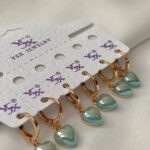 گوشواره قلبی کد 1071