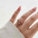 انگشتر گل ژوپینگ کد 2091