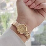 ساعت طلائی مینیمال کد 2093