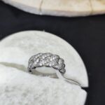 انگشتر نقره ای ژوپینگ کد 3022