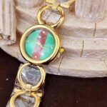 ساعت استیل صفحه سبز کد 2181