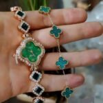 ساعت استیل سبز کد 2197