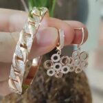 ست دستبند گوشواره ژوپینگ کد 2355