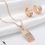 نیم ست وسط نگین