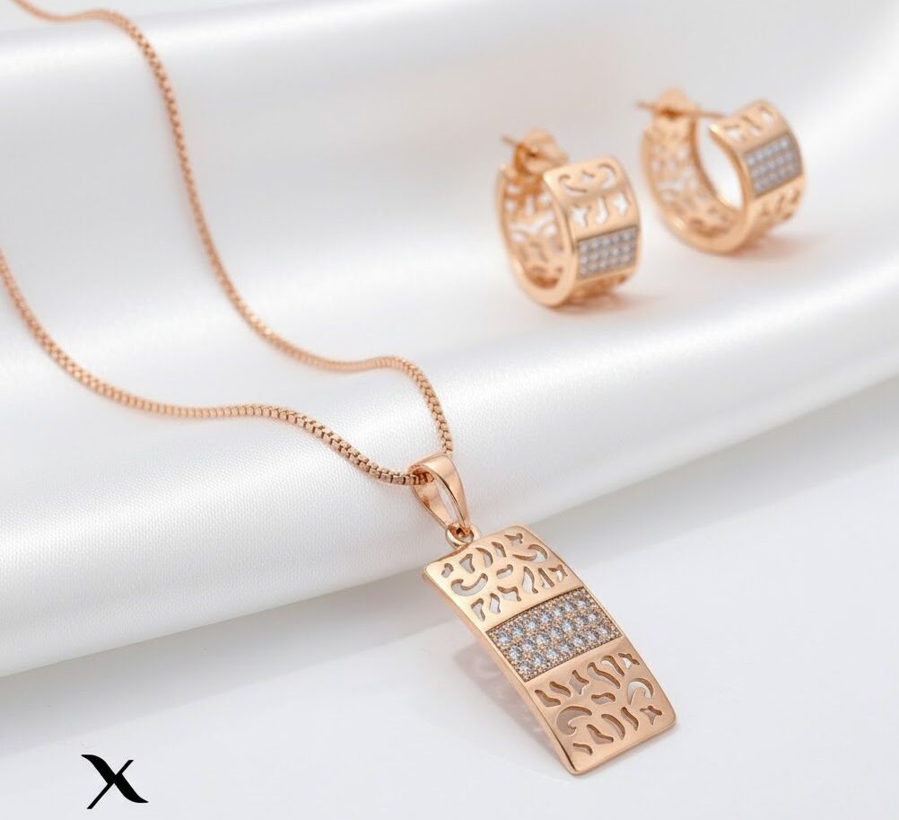 unnamed (61) نیم ست وسط نگین - Image 1