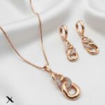 نیم ست کارتی نگین یکی در میان کد 21770