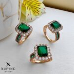 انگشتر زمرد xuping - Image 2