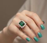 انگشتر زمرد xuping