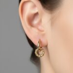 گوشواره double hoop