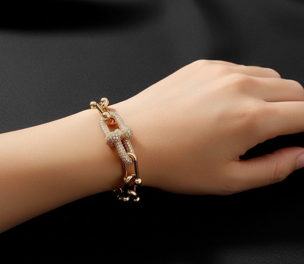 unnamed (92) دستبند تیفانی با قفل اصلی - Image 1