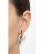 گوشواره دو حلقه ای کد 338