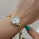 ساعت کارتی دسته نگین مارشالی کد 27z488