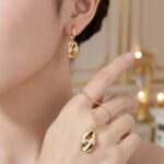 نیم ست ژوپینگ طلایگان کد 47z438