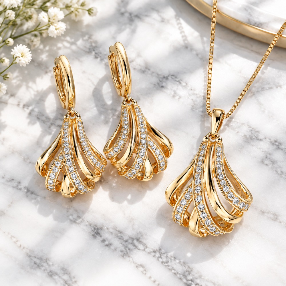 نیم ست ملکه انگلیس کد25z1257 – ژوپینگ استیل- بدلیجات ژوپینگ